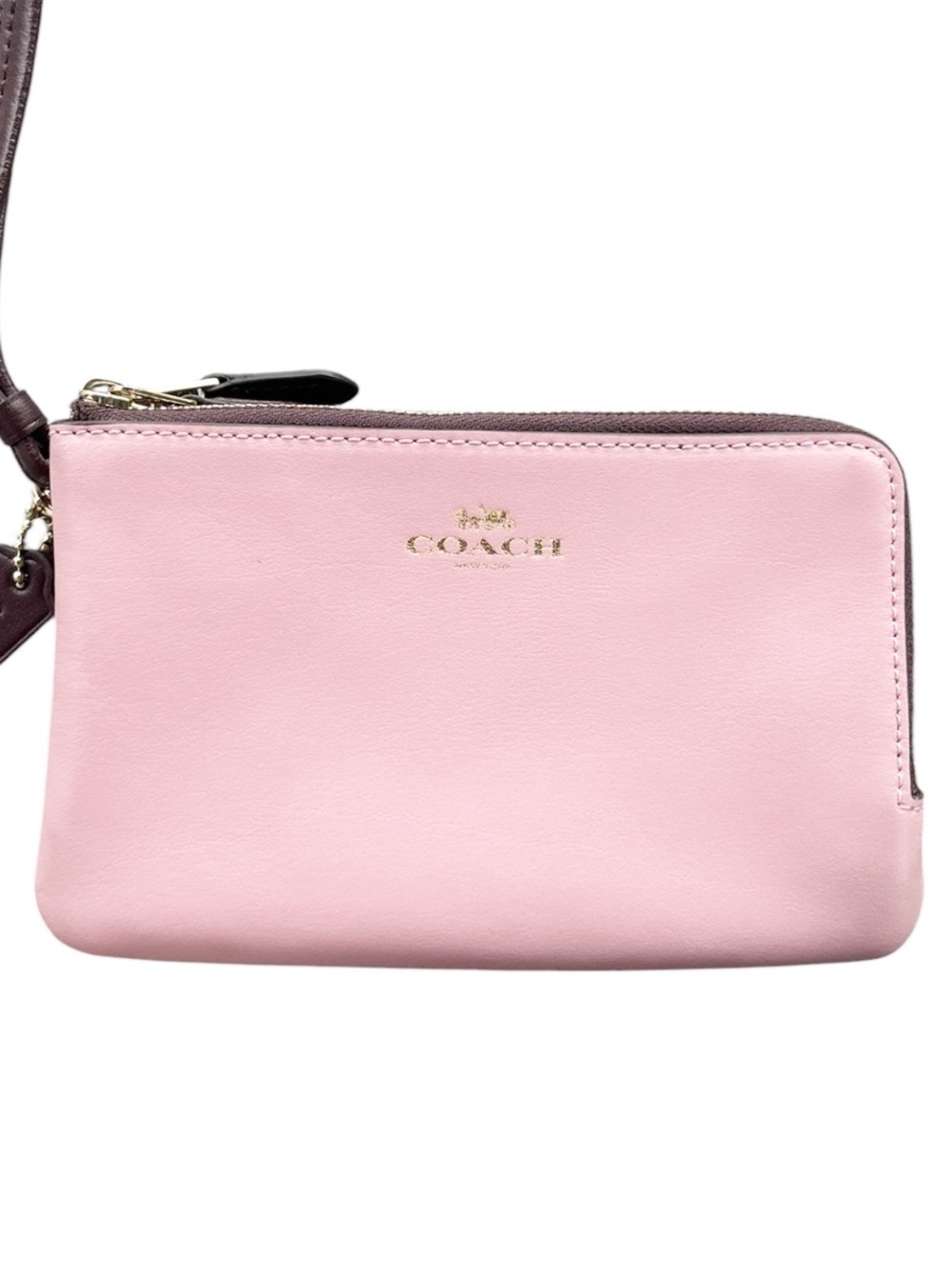 Coach Double Zip Wristlet
